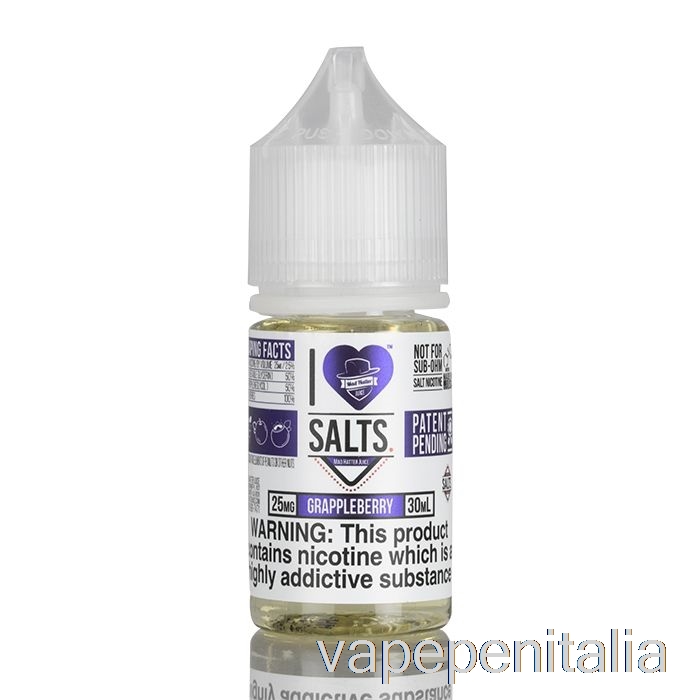 Vape In Italia Grappleberry - Adoro I Sali - 30 Ml 25 Mg